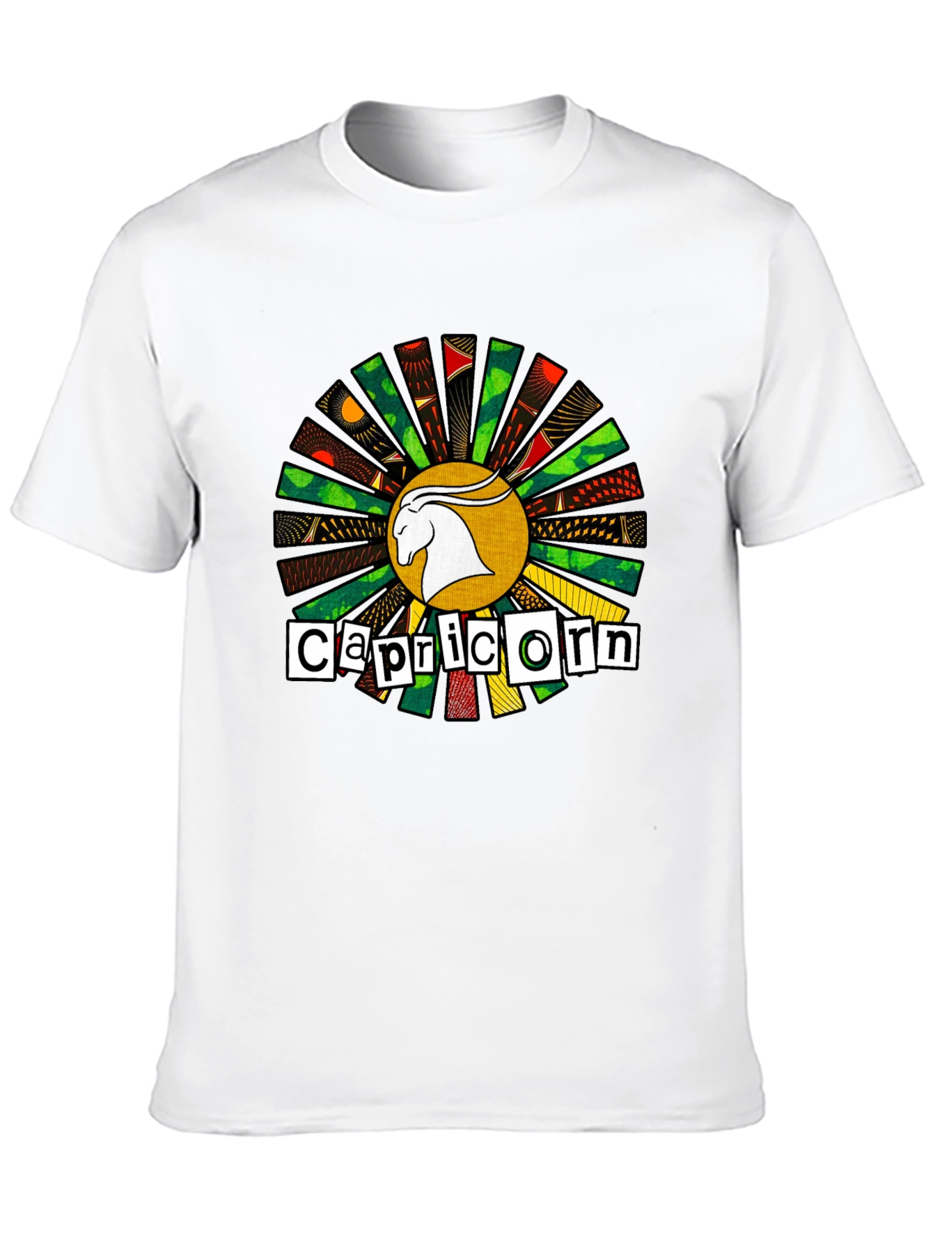Capricorn Zodiac Sign Graphic T-Shirt
