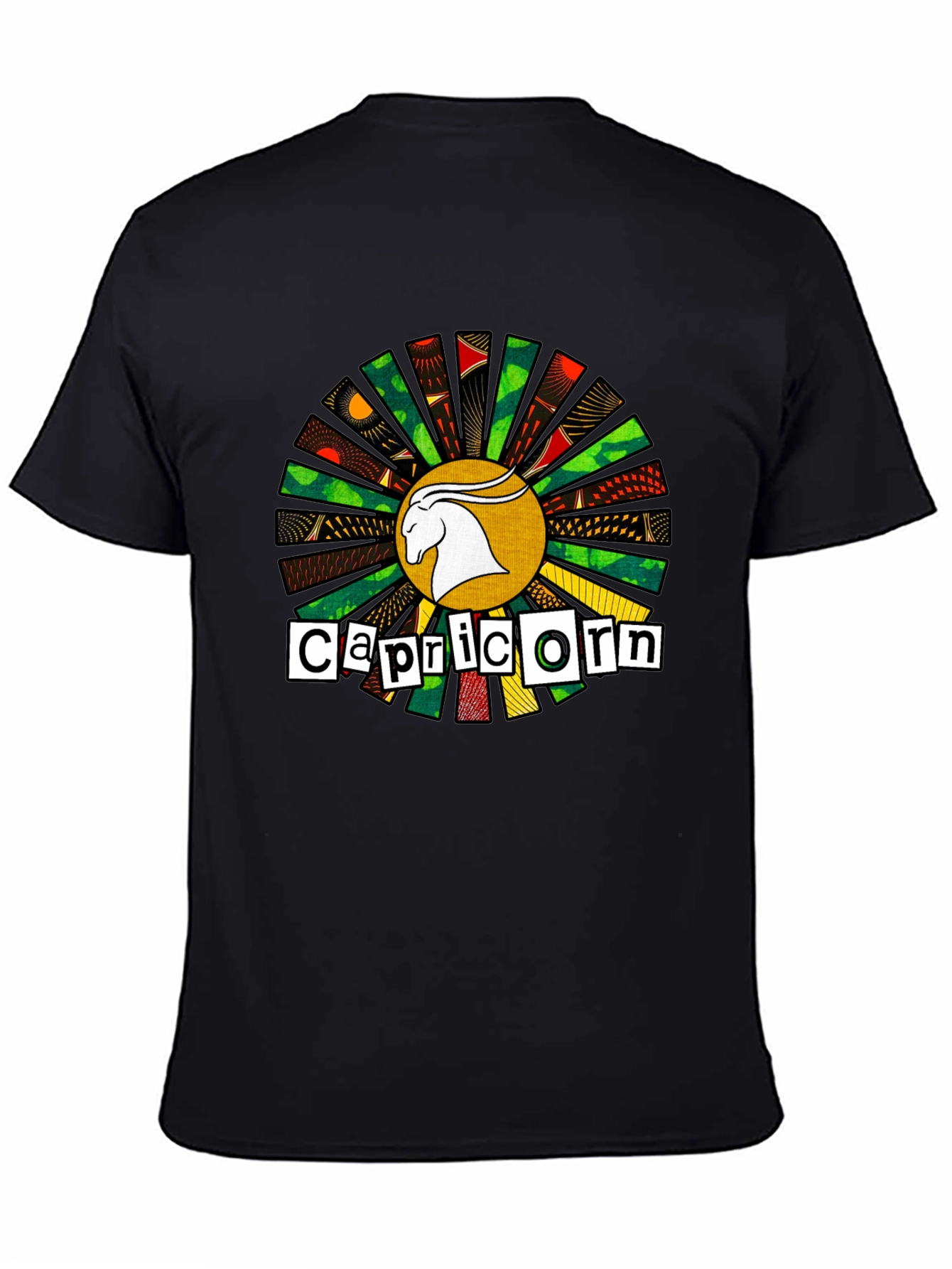 Capricorn Zodiac Sign Graphic T-Shirt