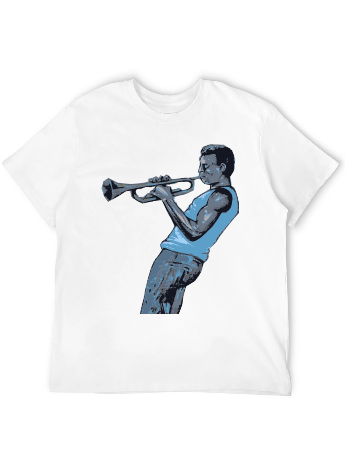 Miles Davis Trumpet Black T-Shirt