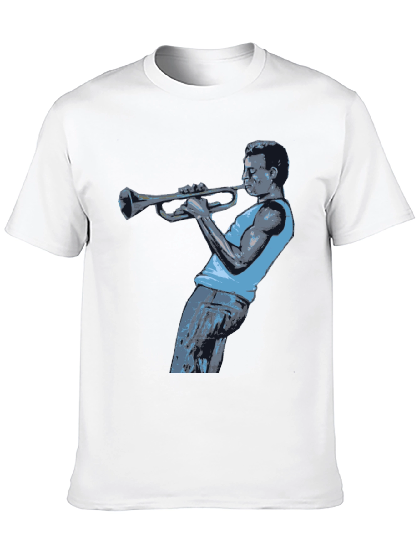 Miles Davis Trumpet Black T-Shirt