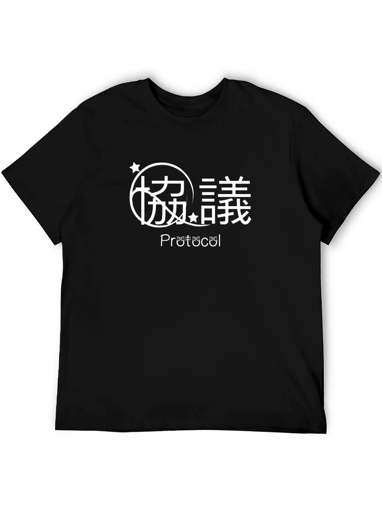 Protocol Graphic Tee - Black Casual Shirt