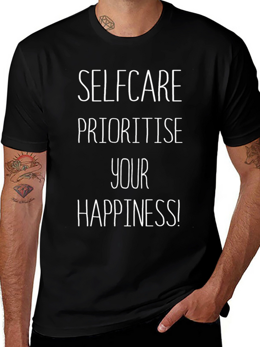 Self-Care Happiness T-Shirt