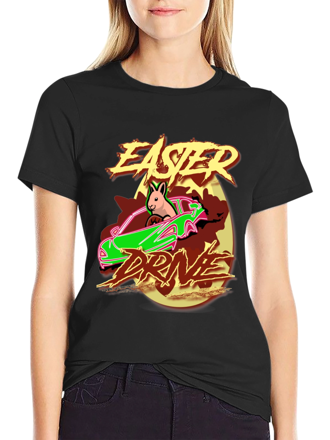 Easter Drive Graphic T-Shirt