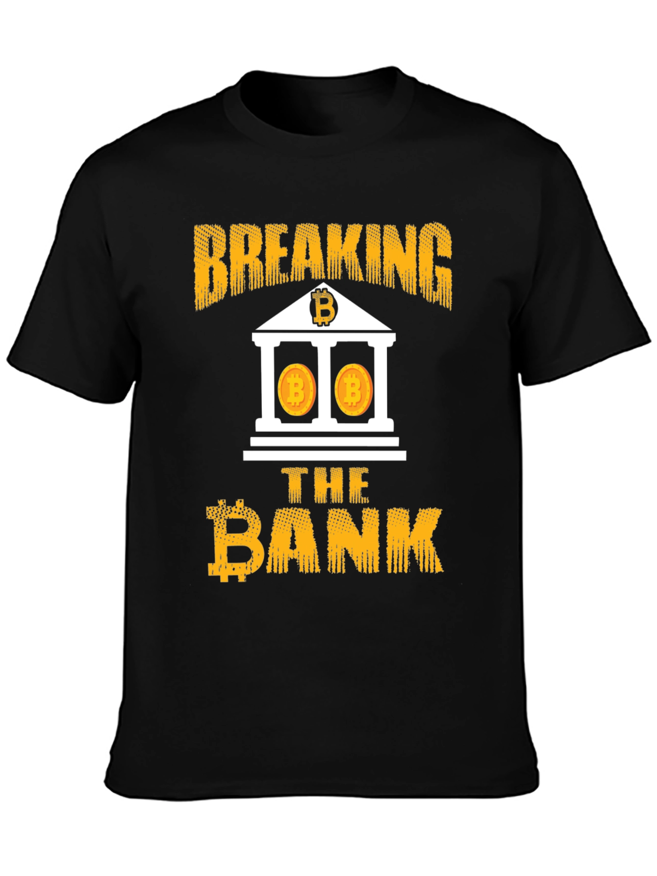 Breaking The Bank Bitcoin Graphic Tee