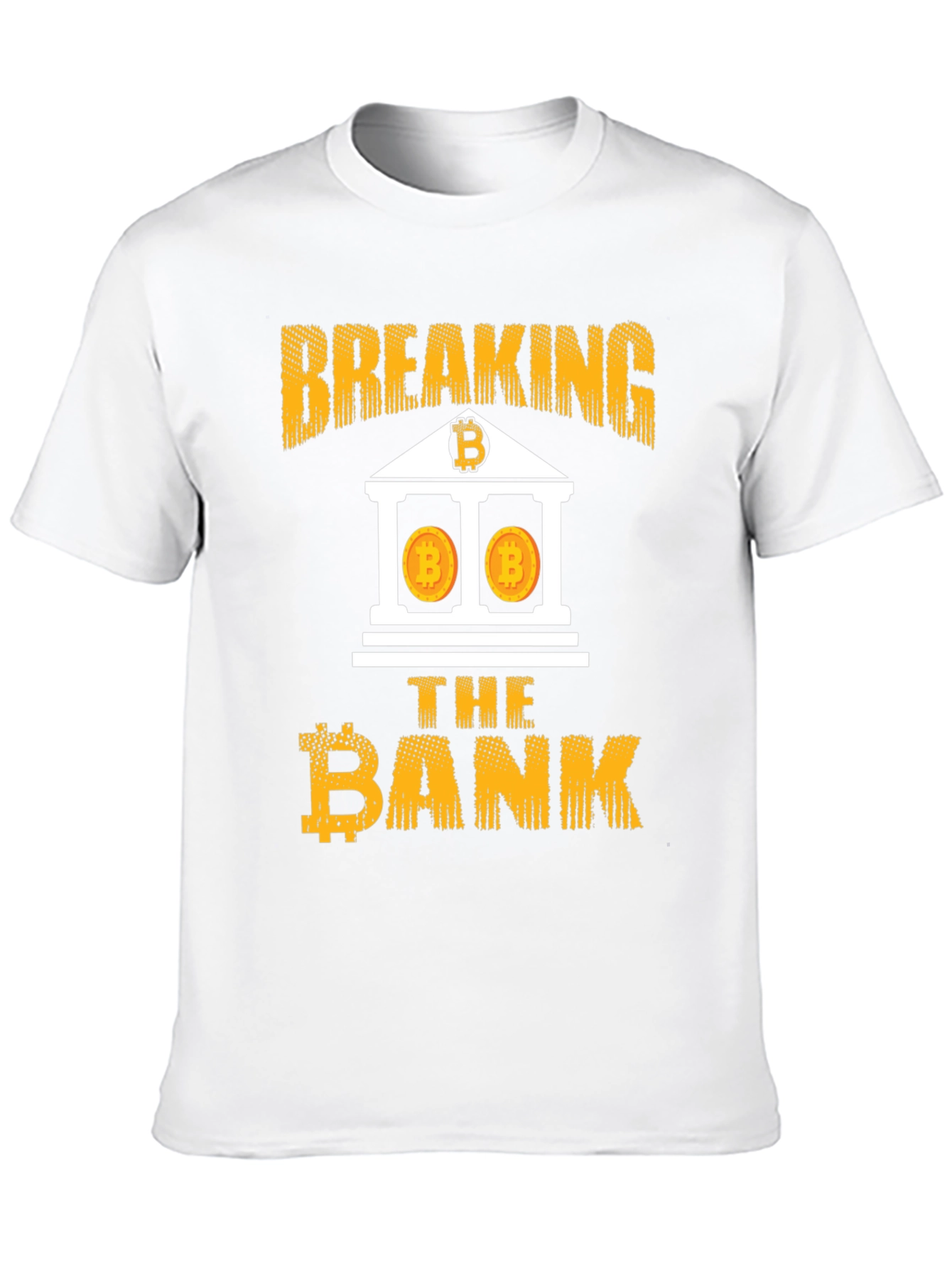 Breaking The Bank Bitcoin Graphic Tee