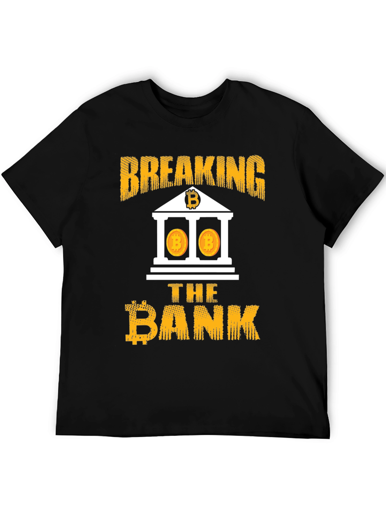 Breaking The Bank Bitcoin Graphic Tee