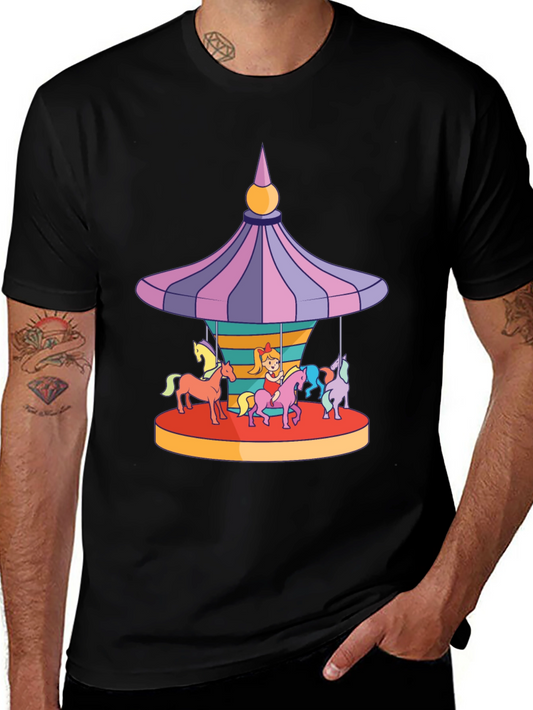 Carousel Horse T-Shirt - Fun & Unique Design