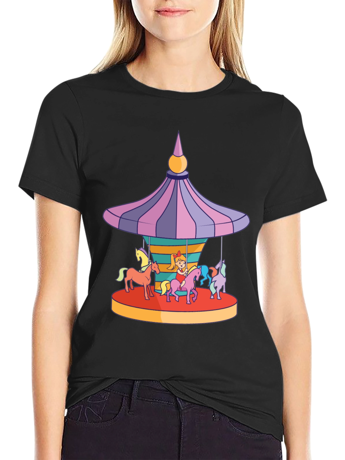 Carousel Horse T-Shirt - Fun & Unique Design