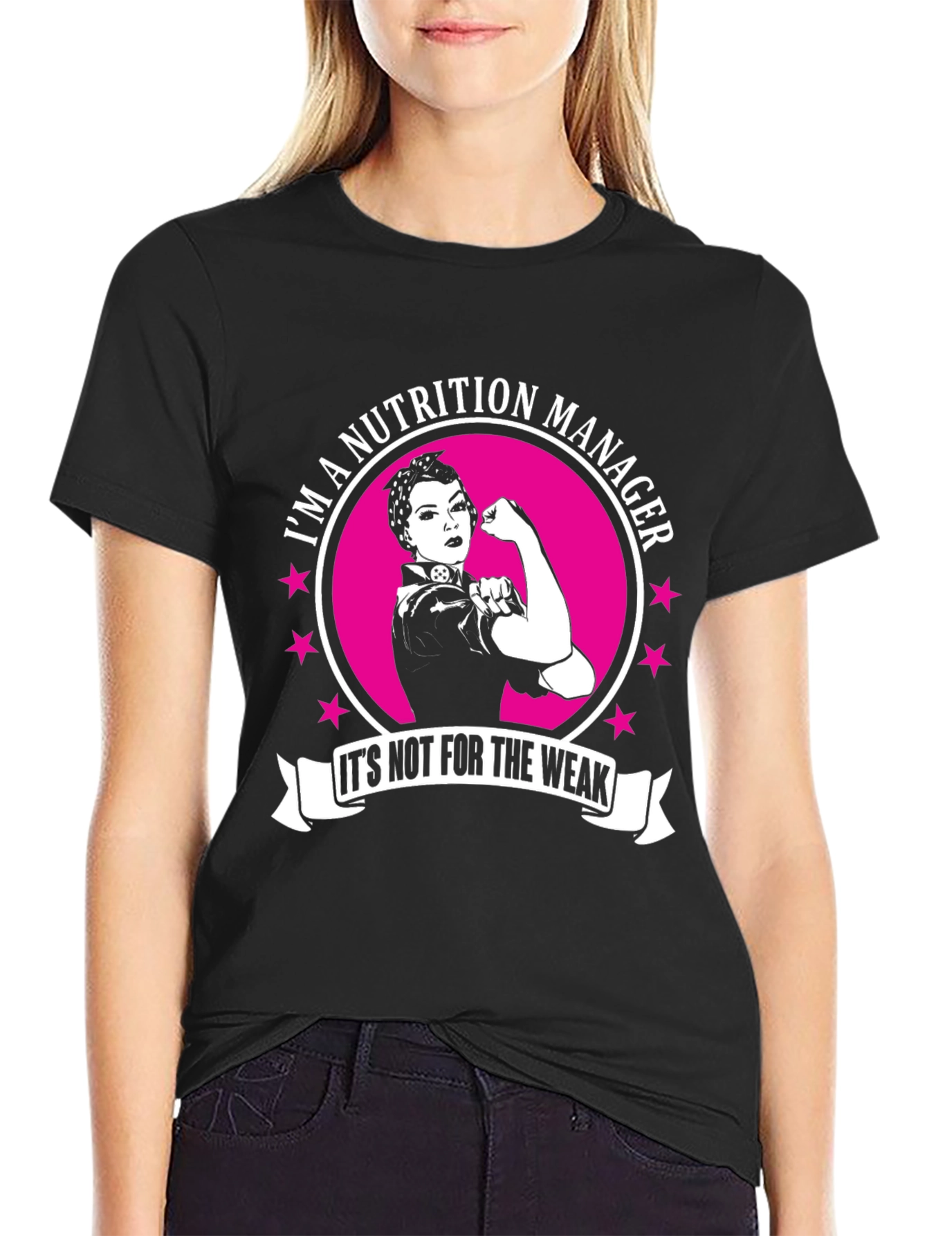 Nutrition Manager Strong Woman T-Shirt