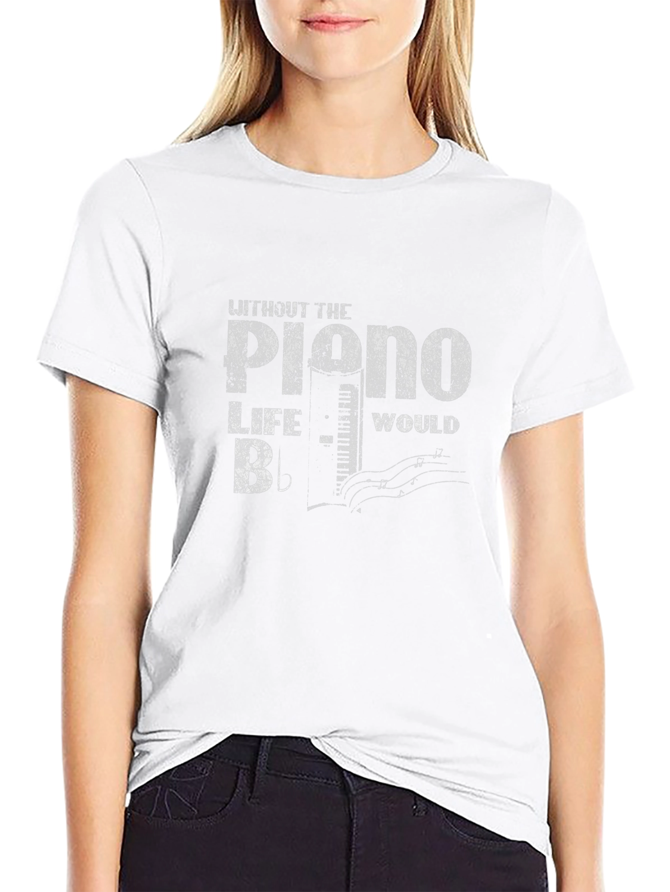 Piano Life T-Shirt - Music Lover Tee