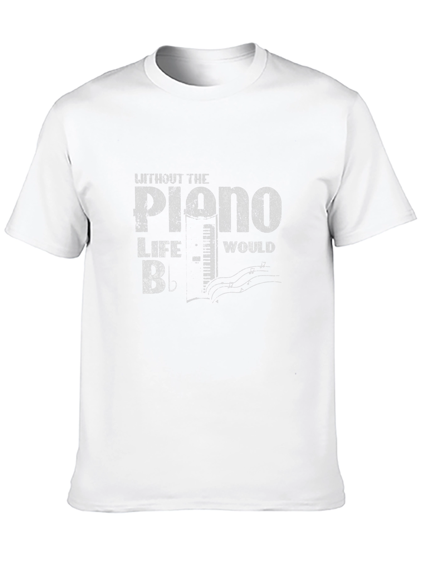 Piano Life T-Shirt - Music Lover Tee
