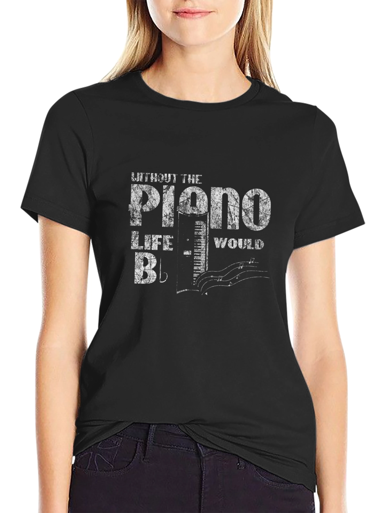 Piano Life T-Shirt - Music Lover Tee