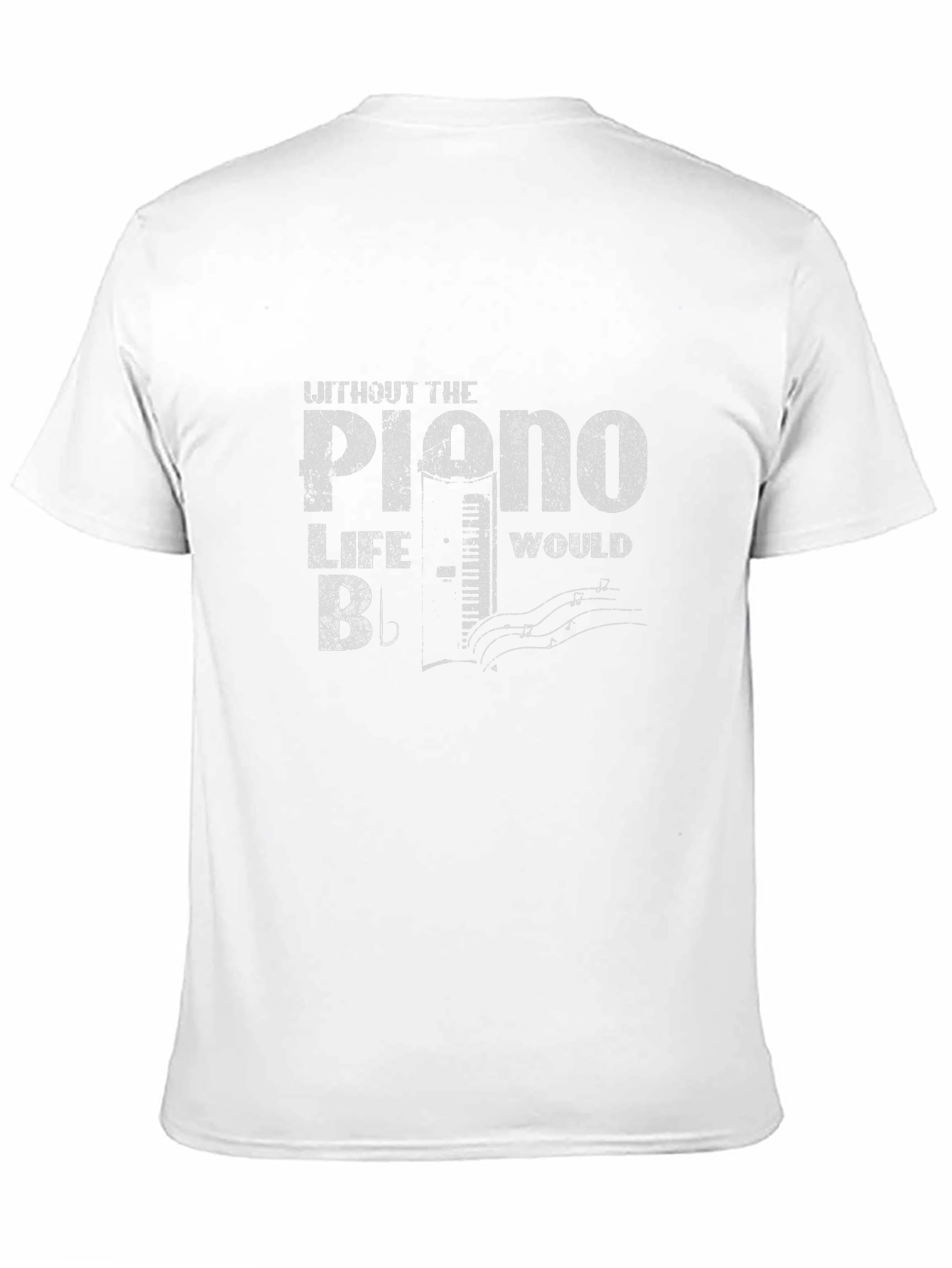 Piano Life T-Shirt - Music Lover Tee