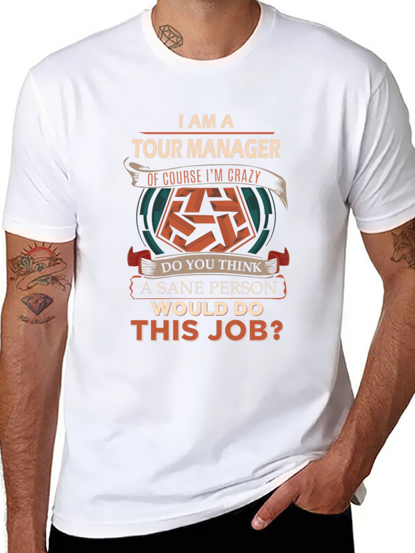 Funny Tour Manager T-Shirt