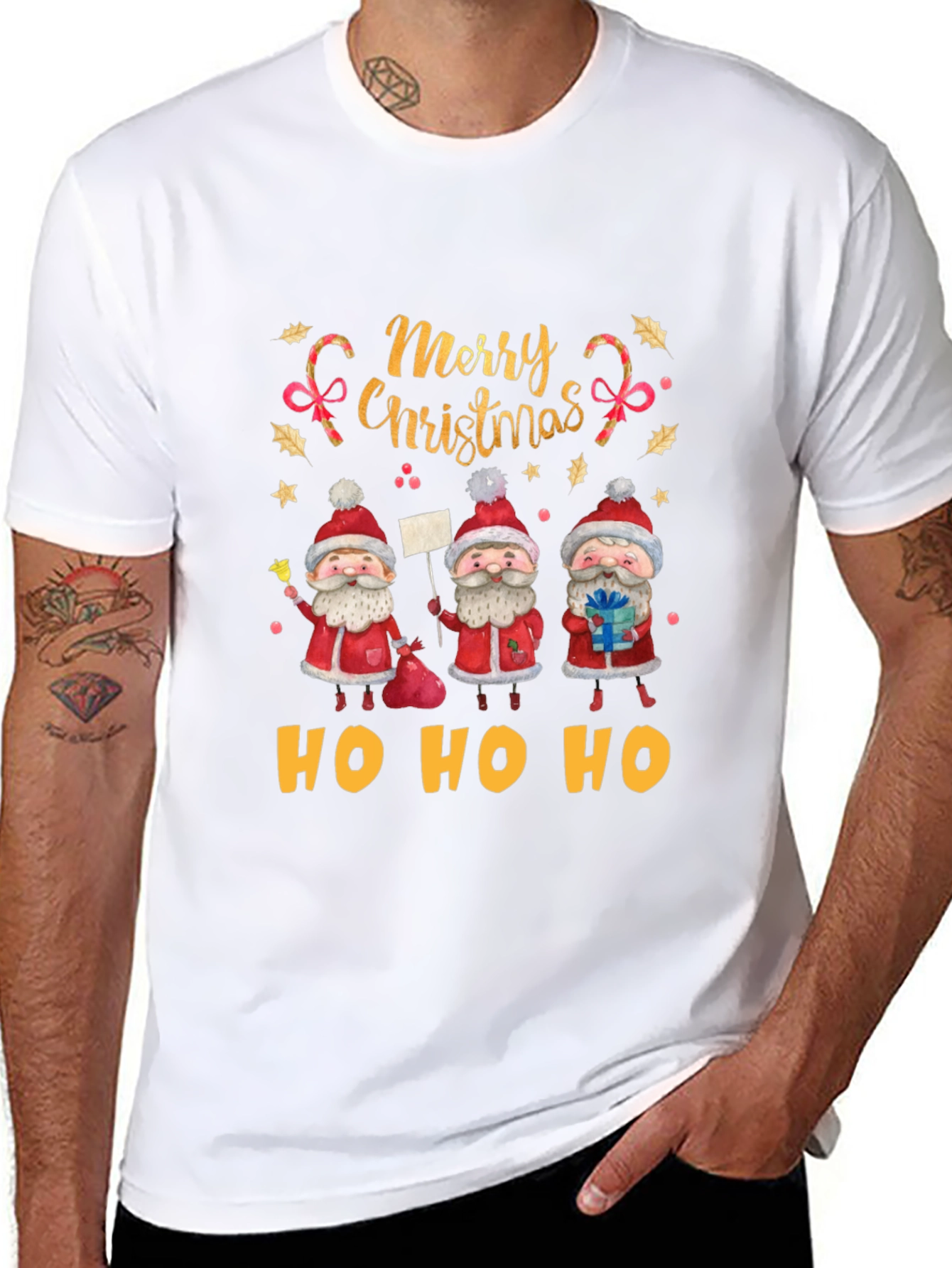 Merry Christmas Santa Ho Ho Ho T-Shirt
