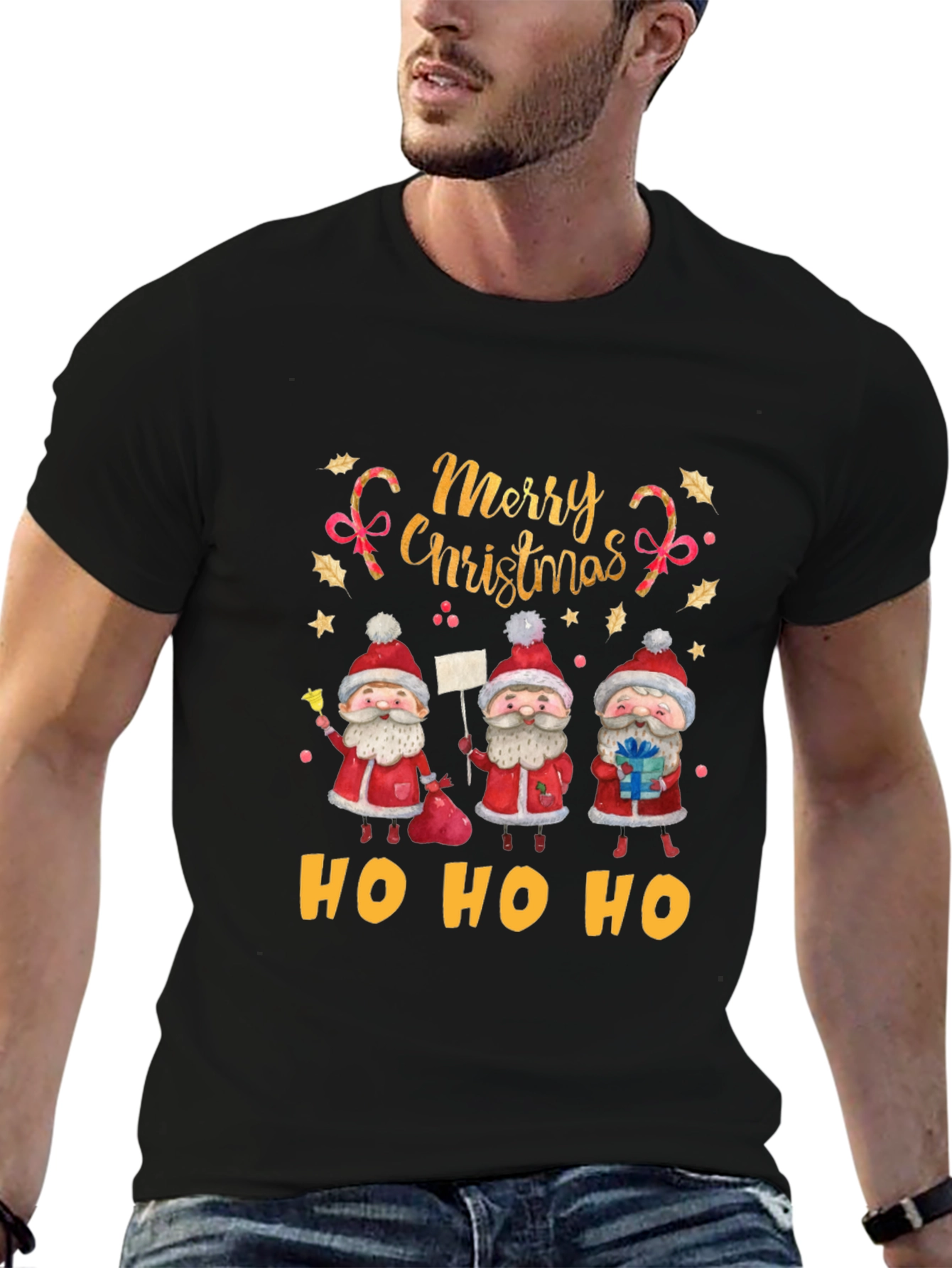 Merry Christmas Santa Ho Ho Ho T-Shirt