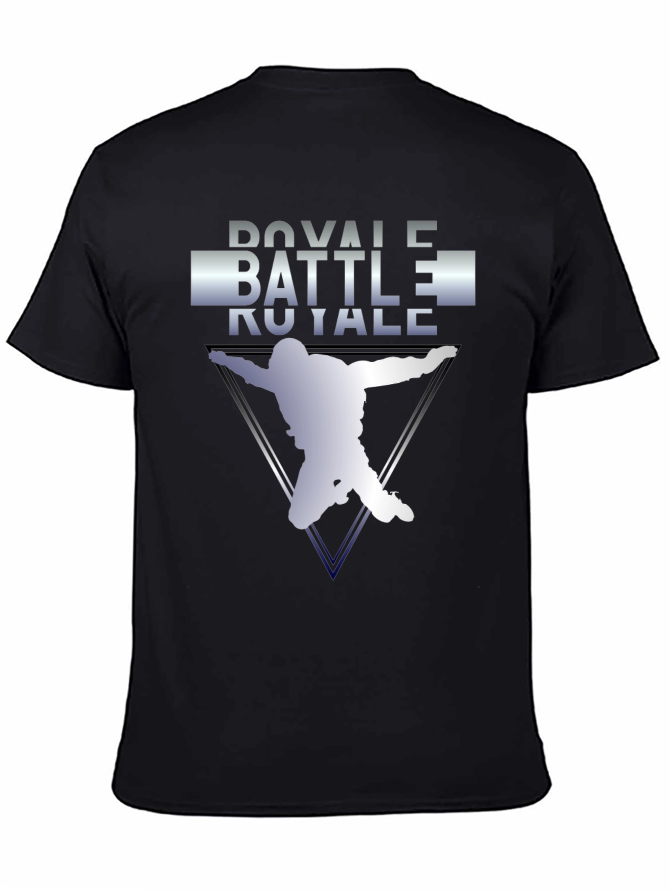 Battle Royale Graphic T-Shirt - Black