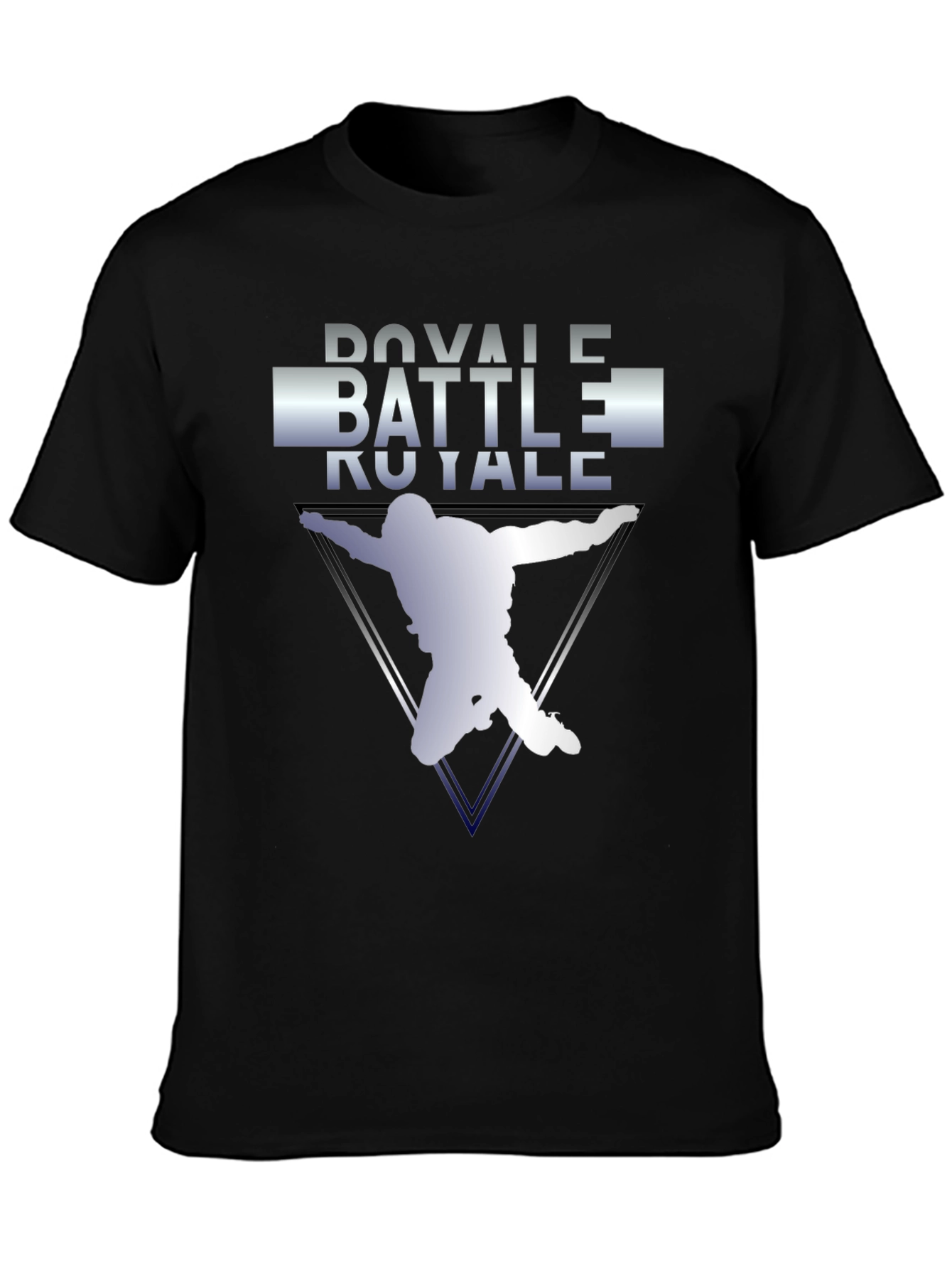 Battle Royale Graphic T-Shirt - Black