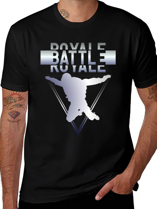 Battle Royale Graphic T-Shirt - Black