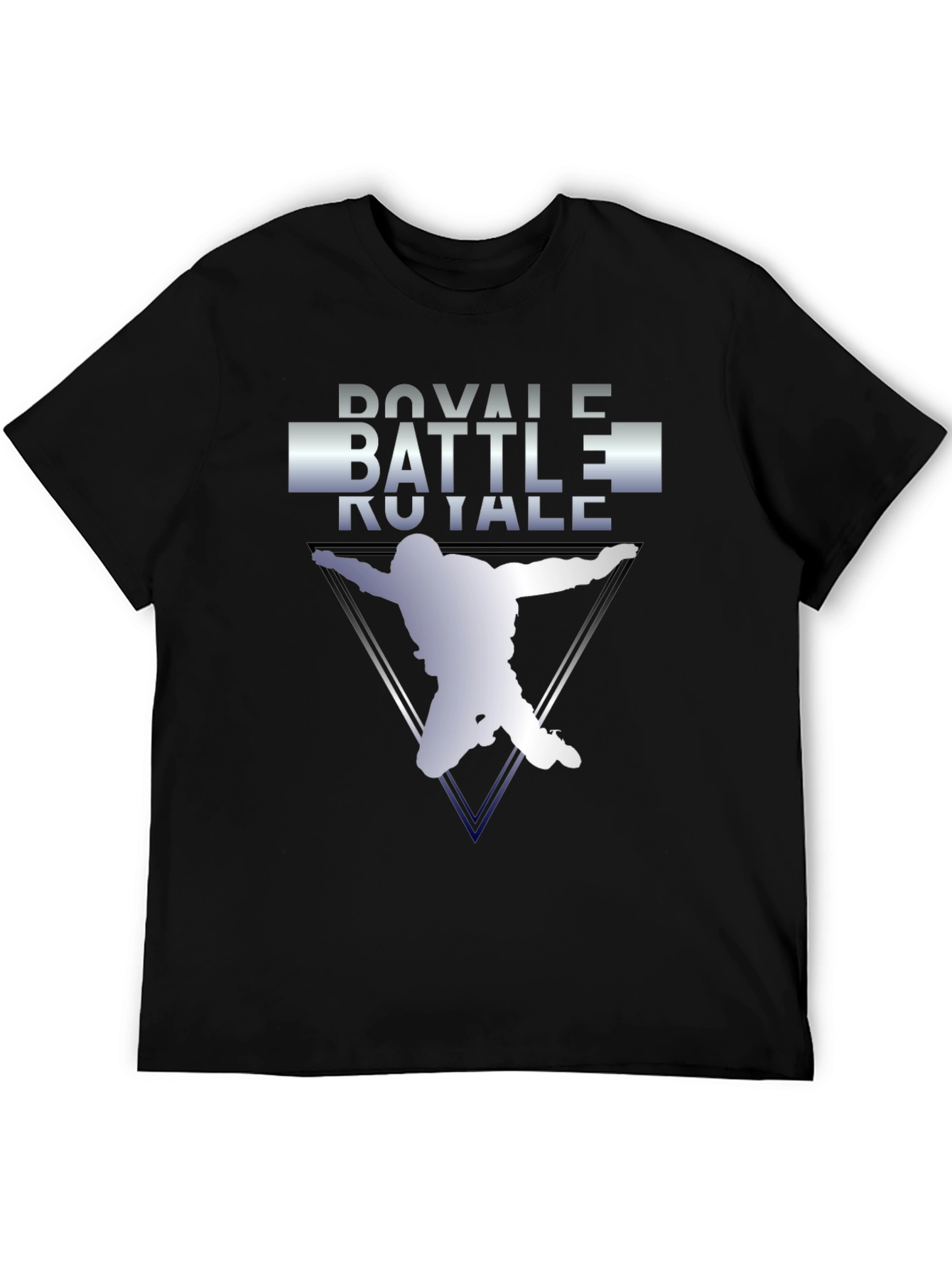Battle Royale Graphic T-Shirt - Black