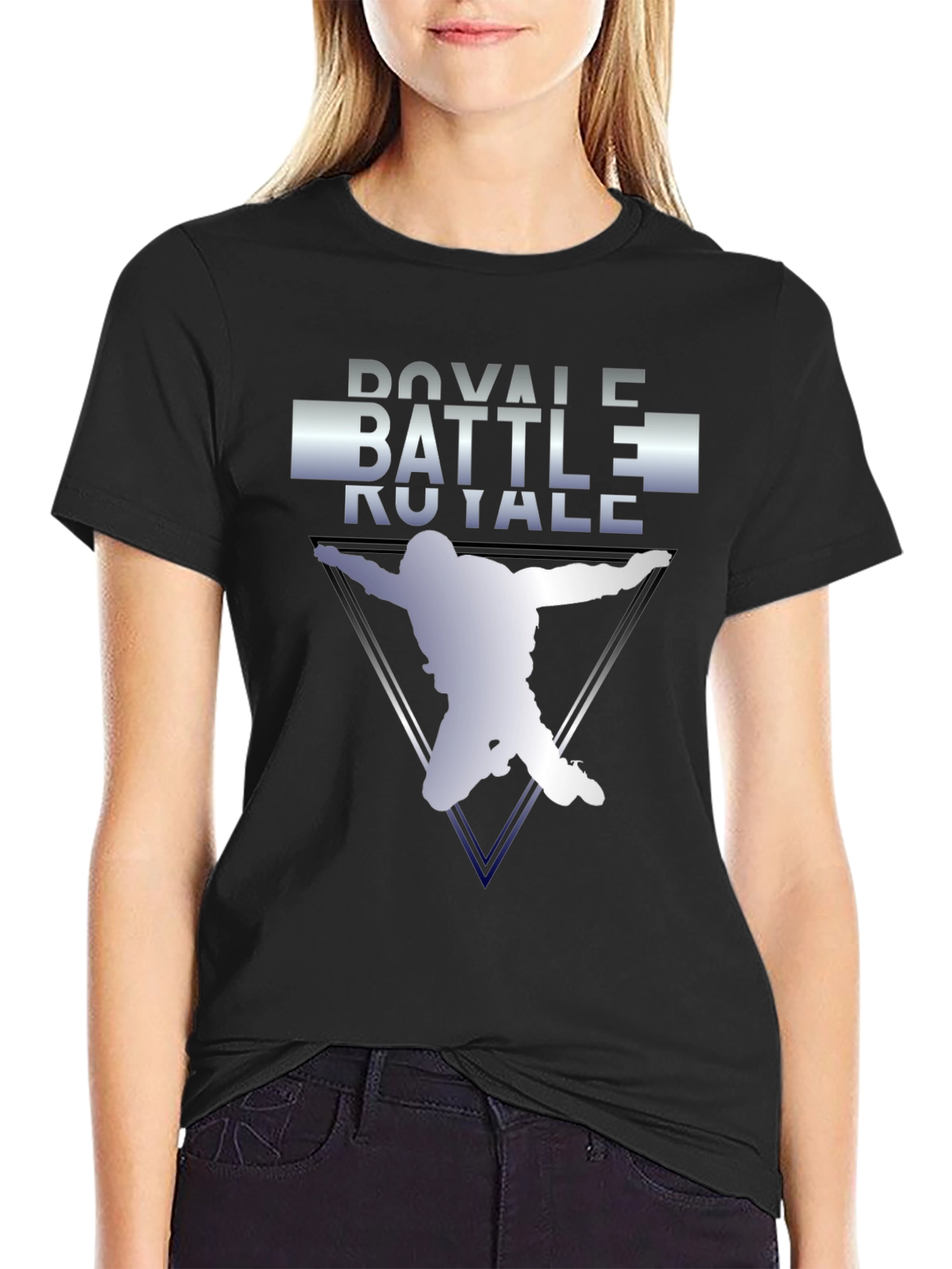 Battle Royale Graphic T-Shirt - Black