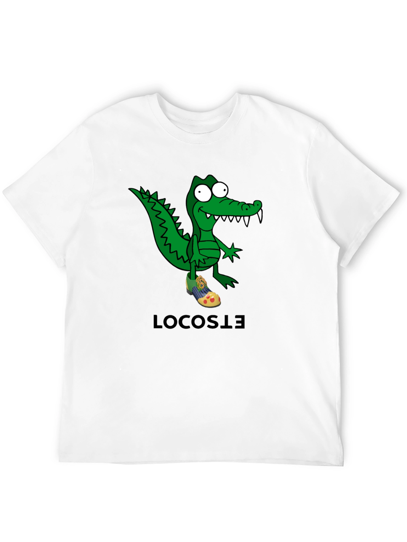 Cartoon Crocodile T-Shirt - Quirky Graphic Tee