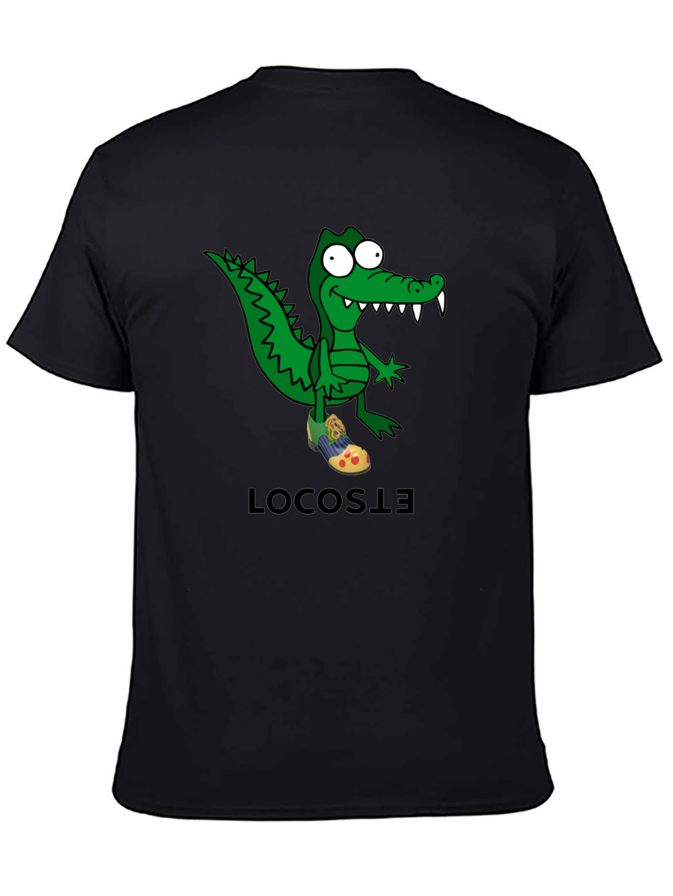 Cartoon Crocodile T-Shirt - Quirky Graphic Tee