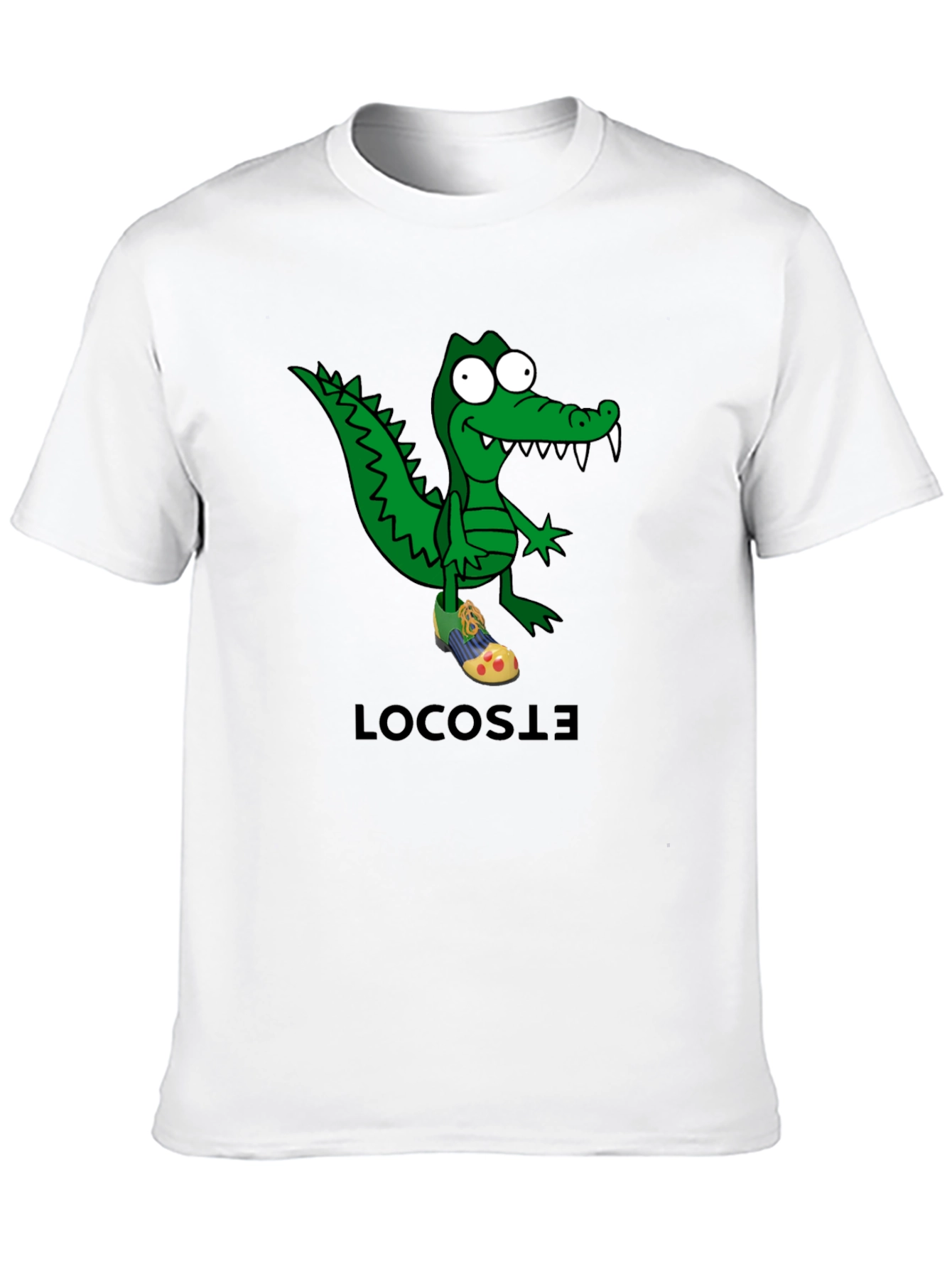 Cartoon Crocodile T-Shirt - Quirky Graphic Tee