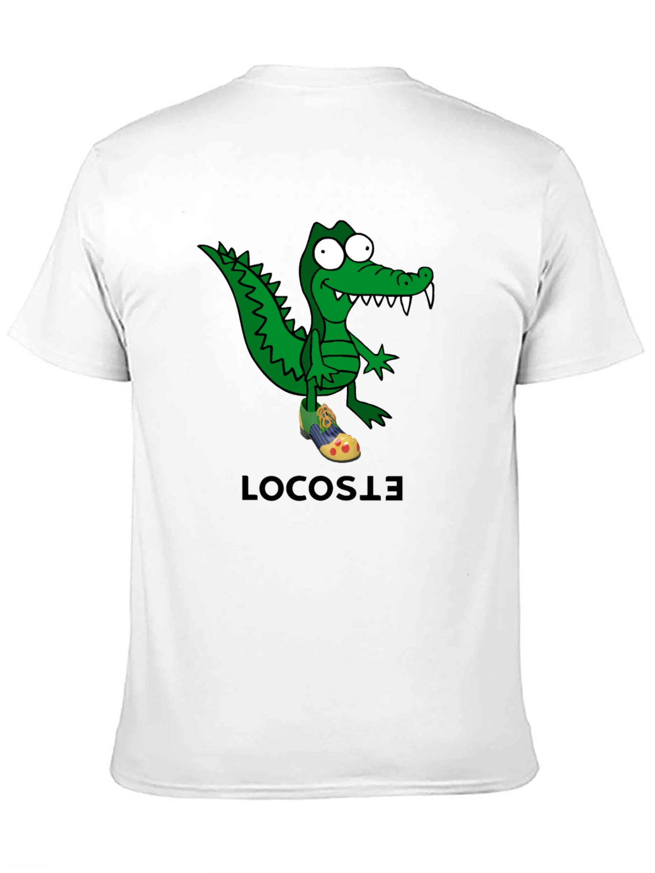 Cartoon Crocodile T-Shirt - Quirky Graphic Tee