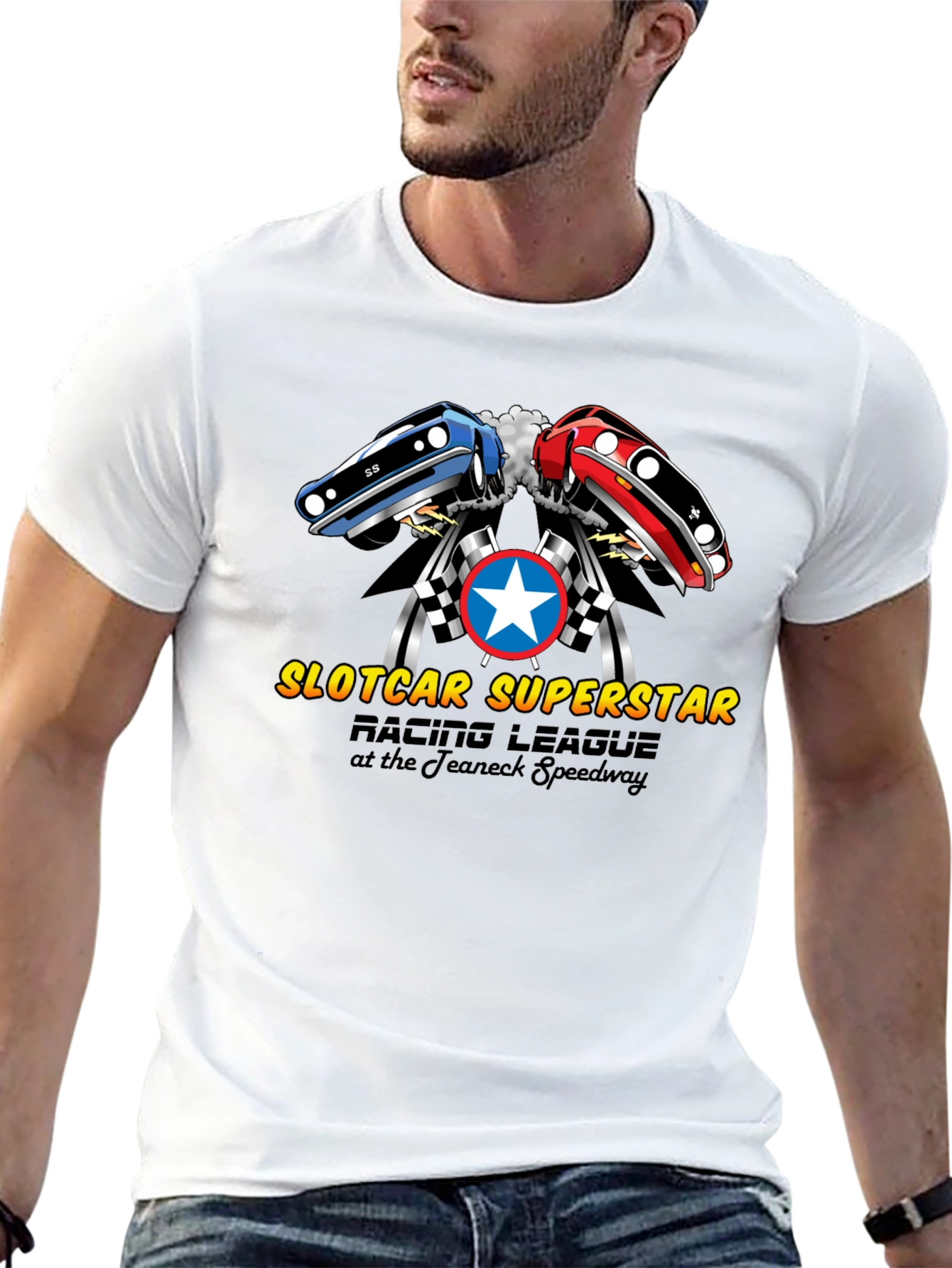 Slotcar Superstar T-Shirt - Racing League Tee