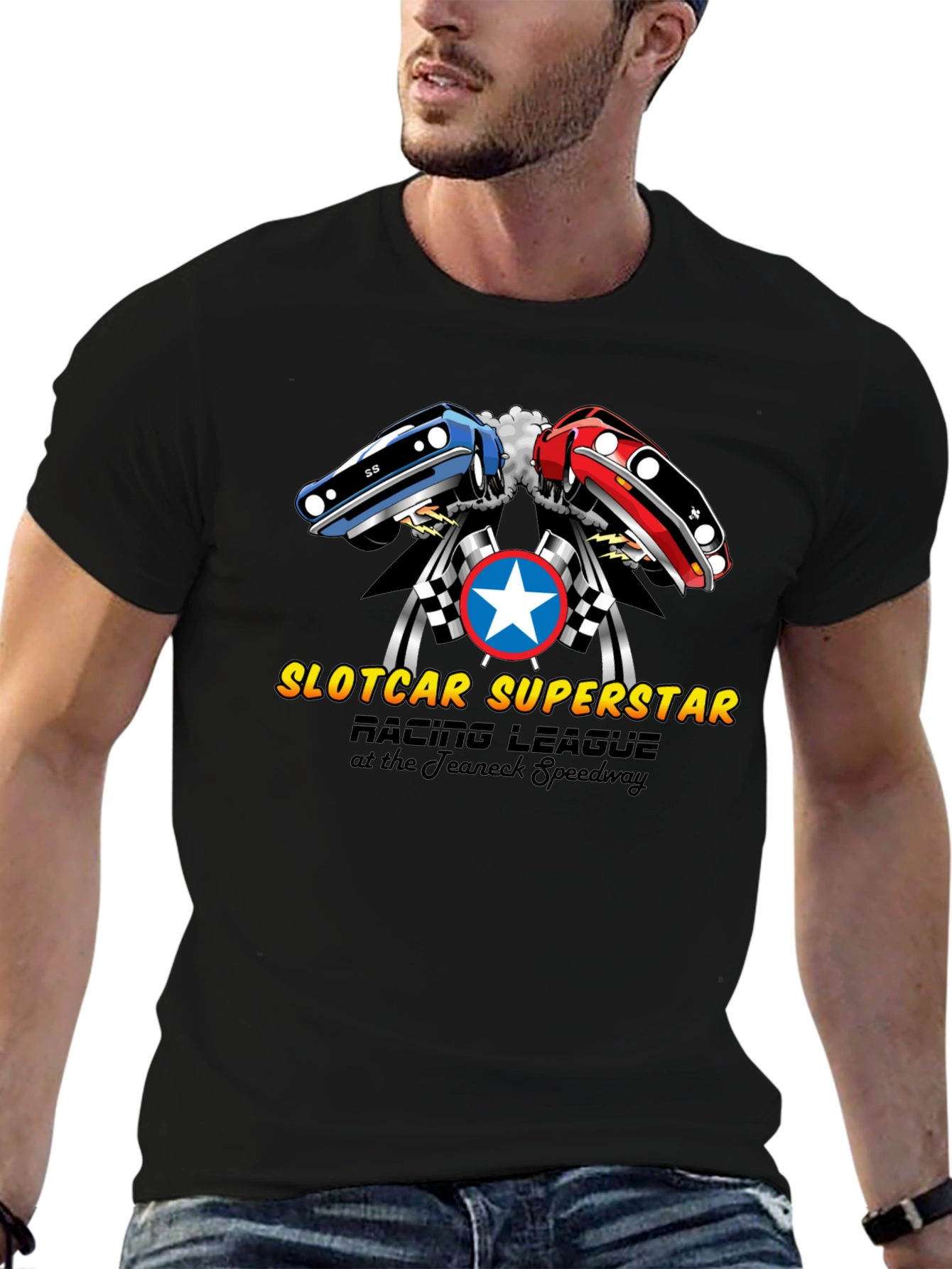 Slotcar Superstar T-Shirt - Racing League Tee