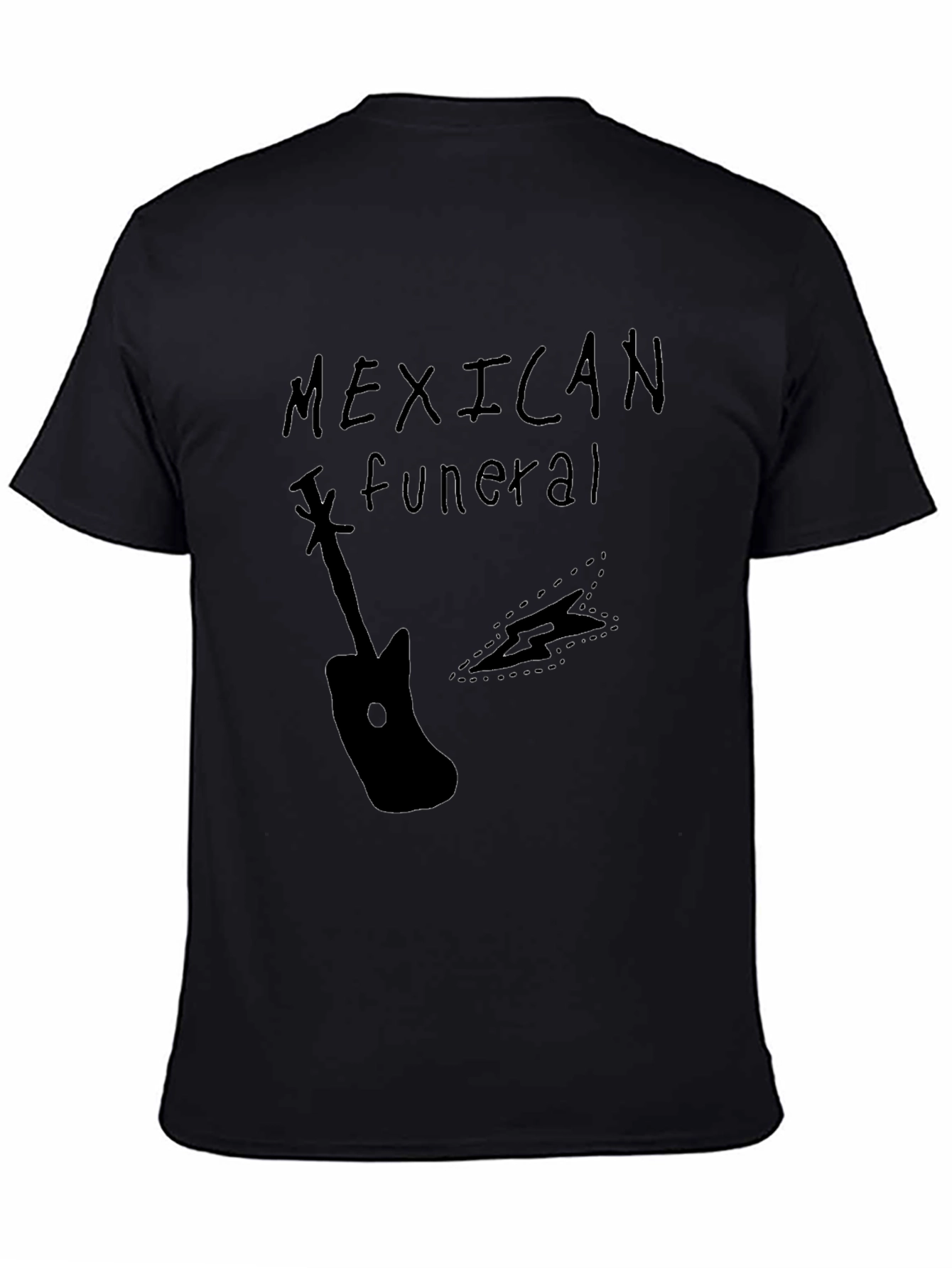 Mexican Funeral Guitar T-Shirt - Graphic Tee