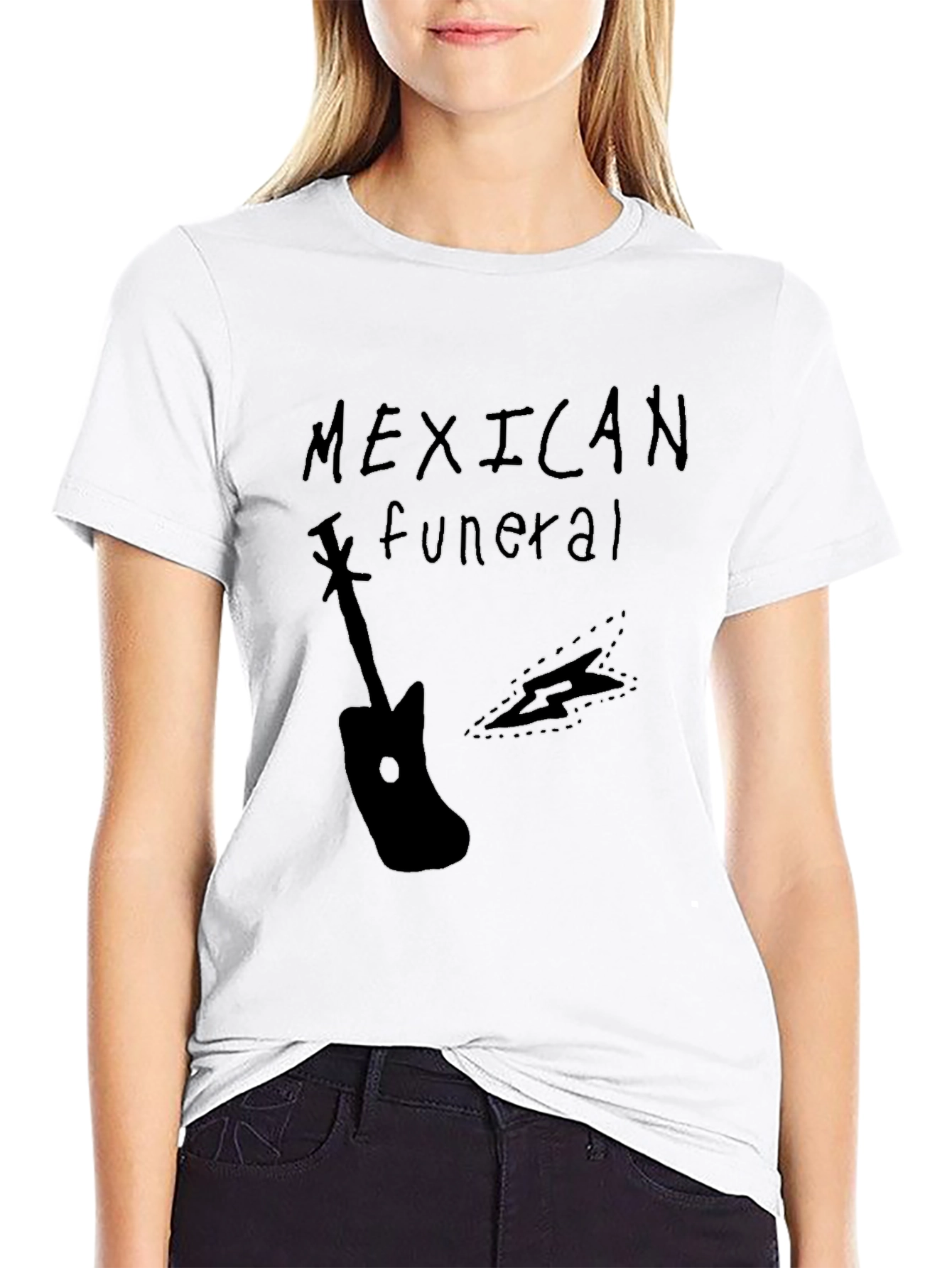 Mexican Funeral Guitar T-Shirt - Graphic Tee