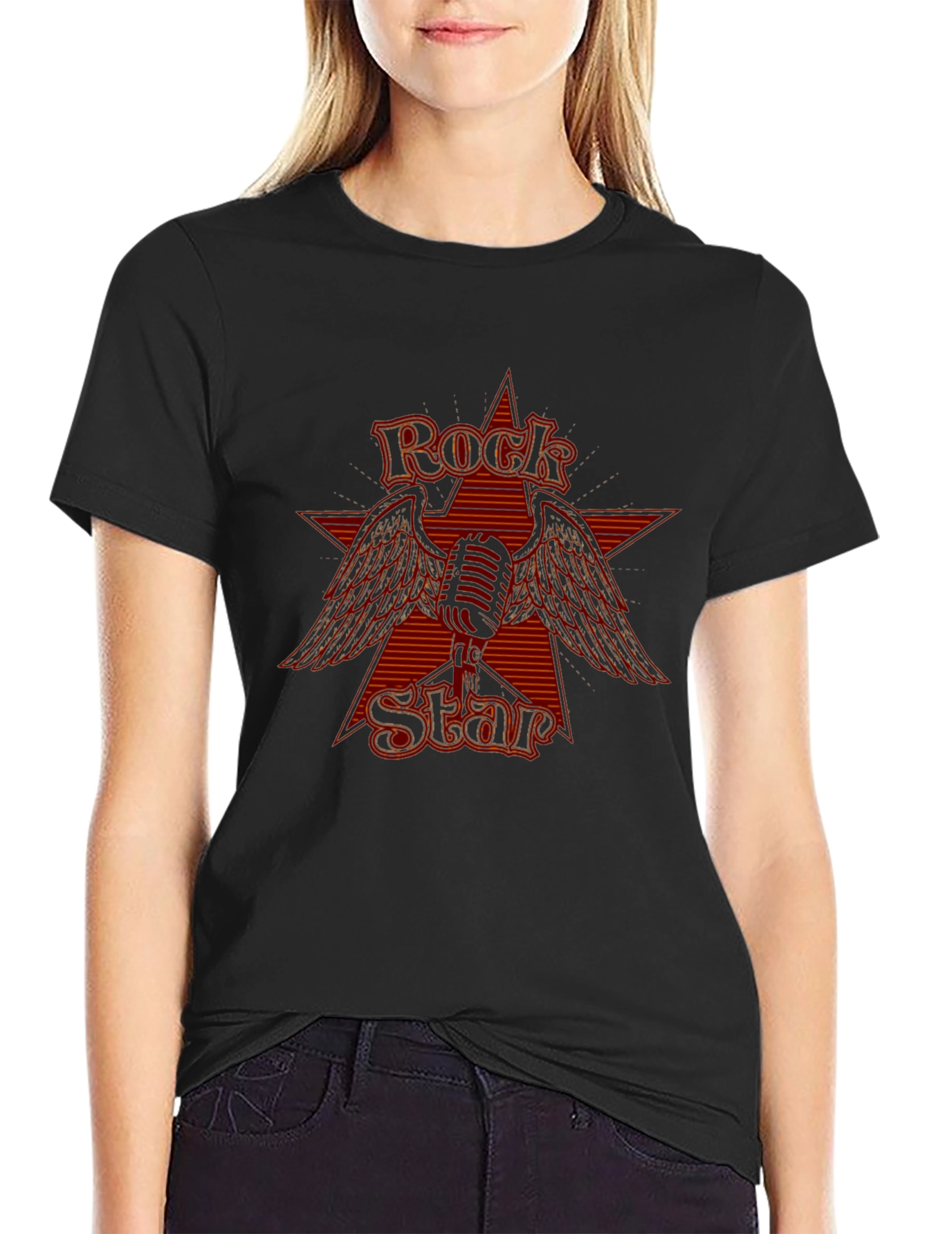 Rock Star T-Shirt - Music Graphic Tee