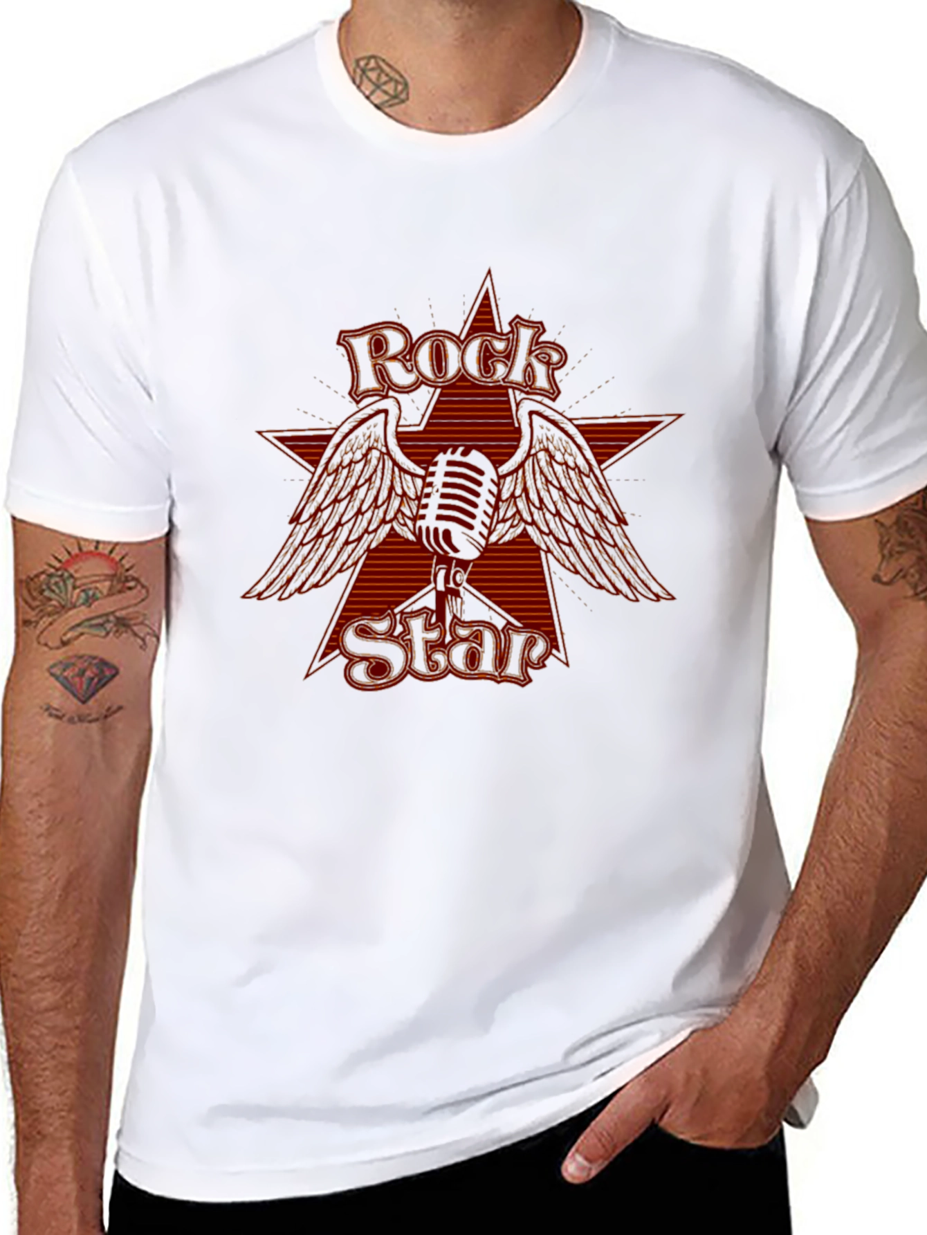 Rock Star T-Shirt - Music Graphic Tee