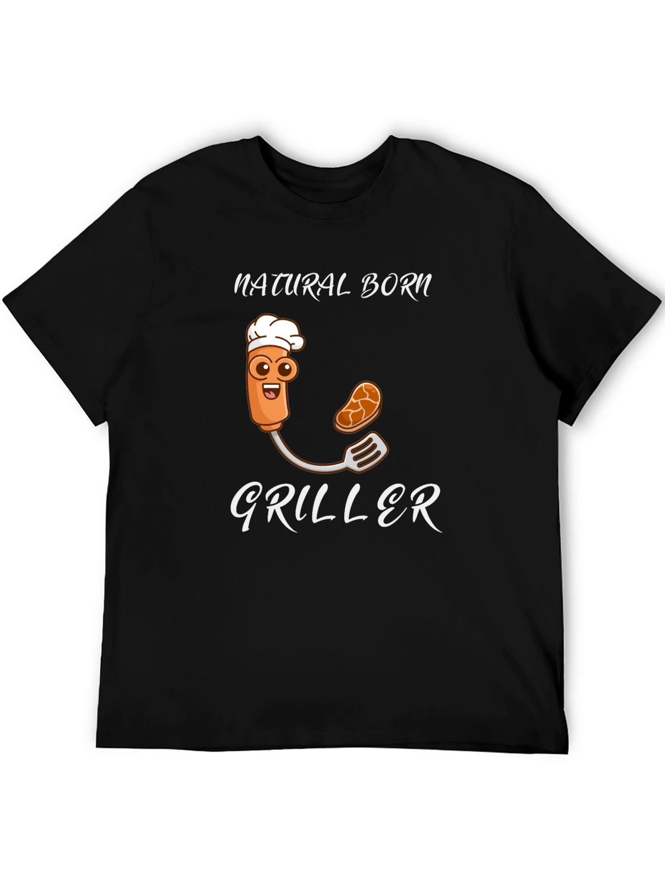 Natural Born Griller Novelty T-Shirt