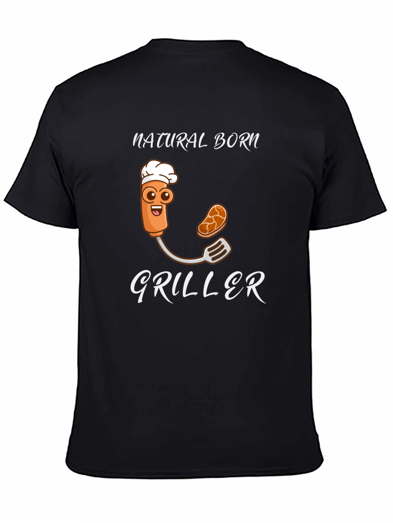 Natural Born Griller Novelty T-Shirt