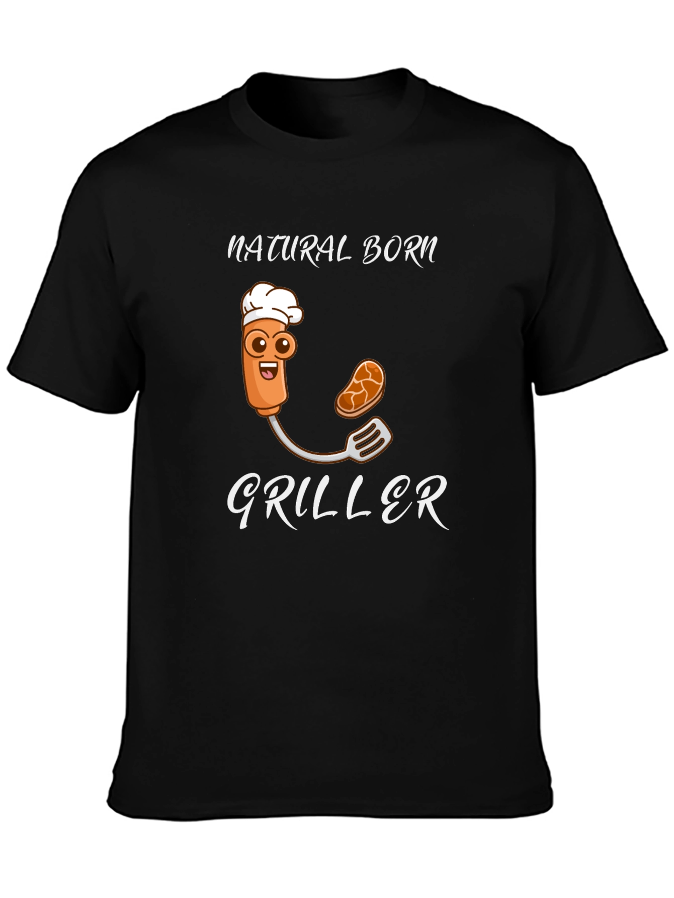 Natural Born Griller Novelty T-Shirt