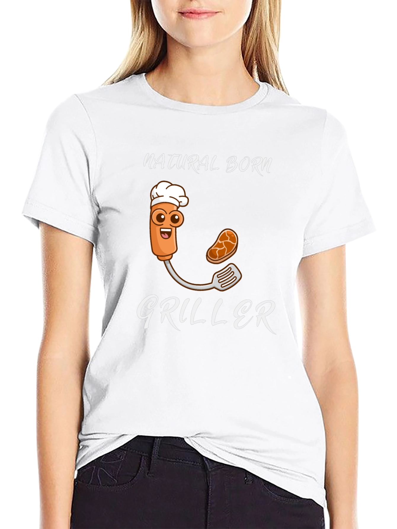 Natural Born Griller Novelty T-Shirt