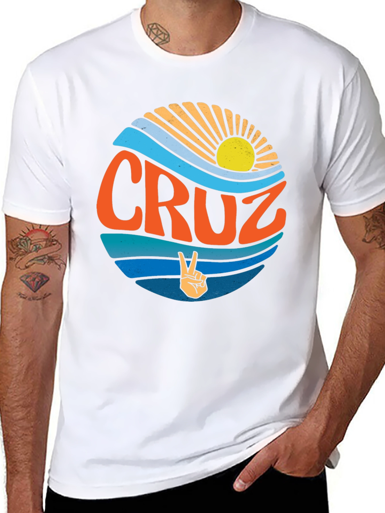 Cruz Graphic T-Shirt - Retro Style