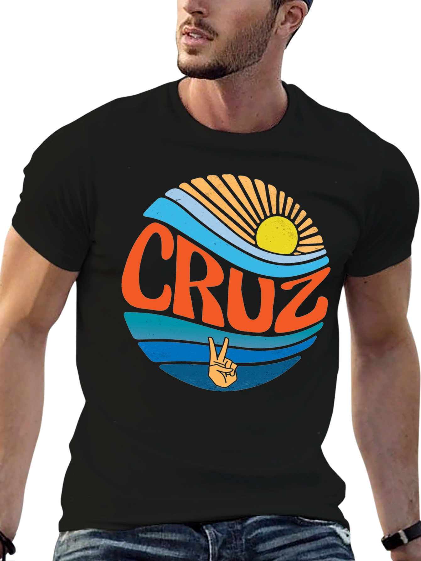 Cruz Graphic T-Shirt - Retro Style