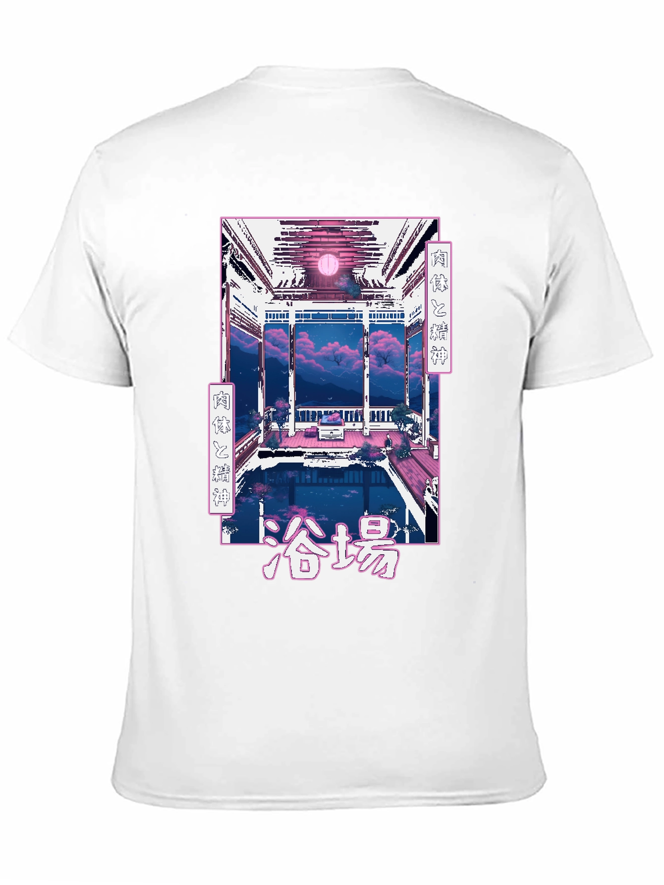 Anime Bathhouse Graphic T-Shirt