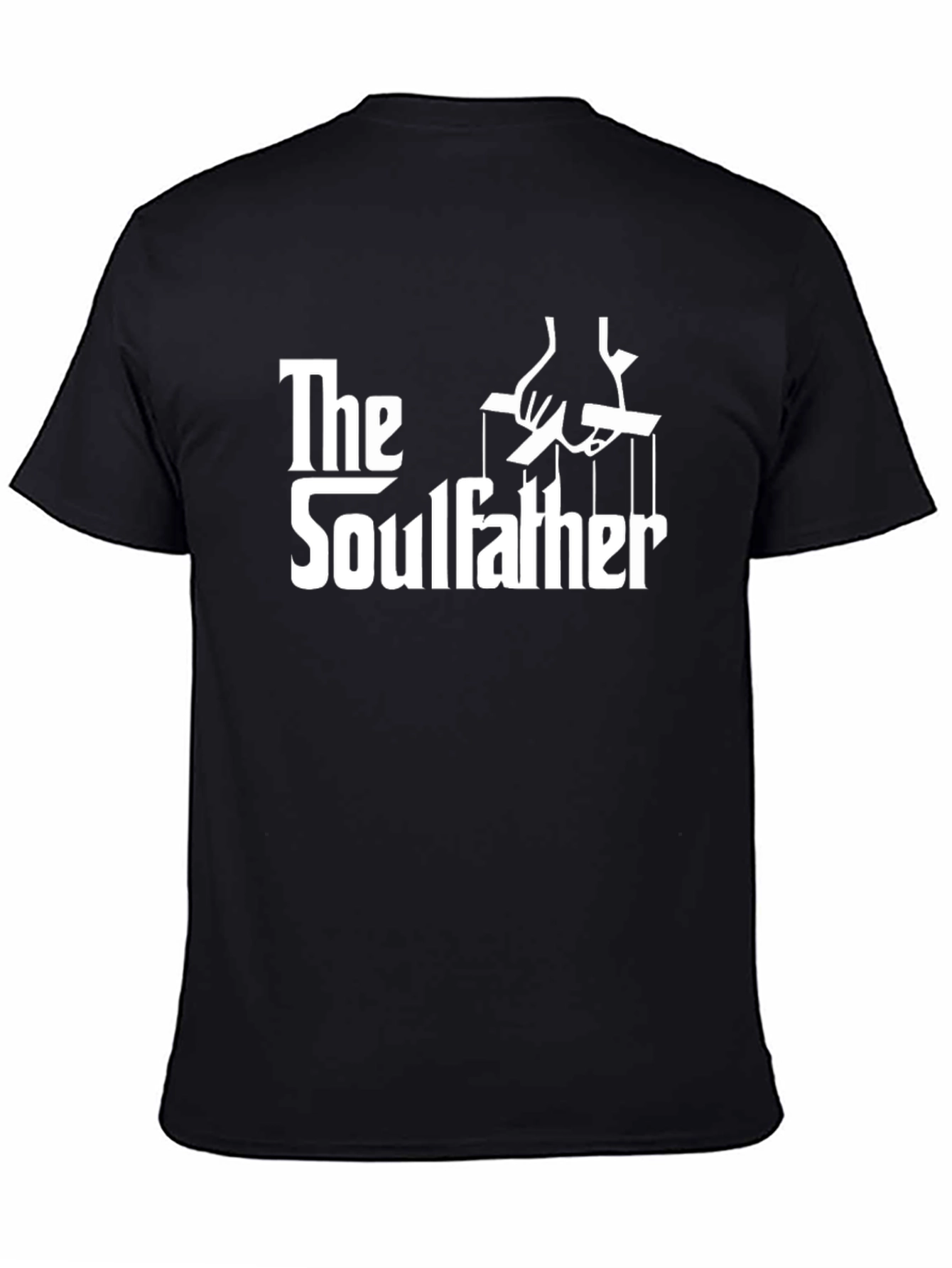 The Soulfather Black T-Shirt - Iconic Graphic Tee
