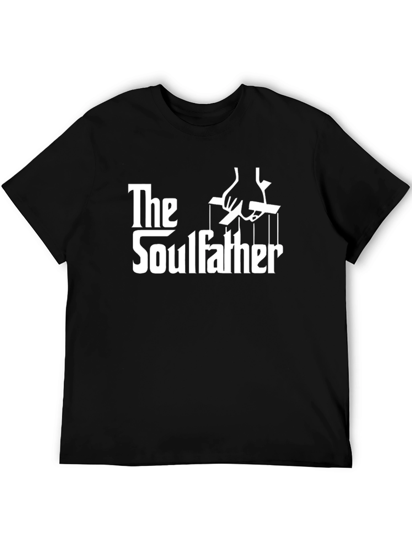 The Soulfather Black T-Shirt - Iconic Graphic Tee