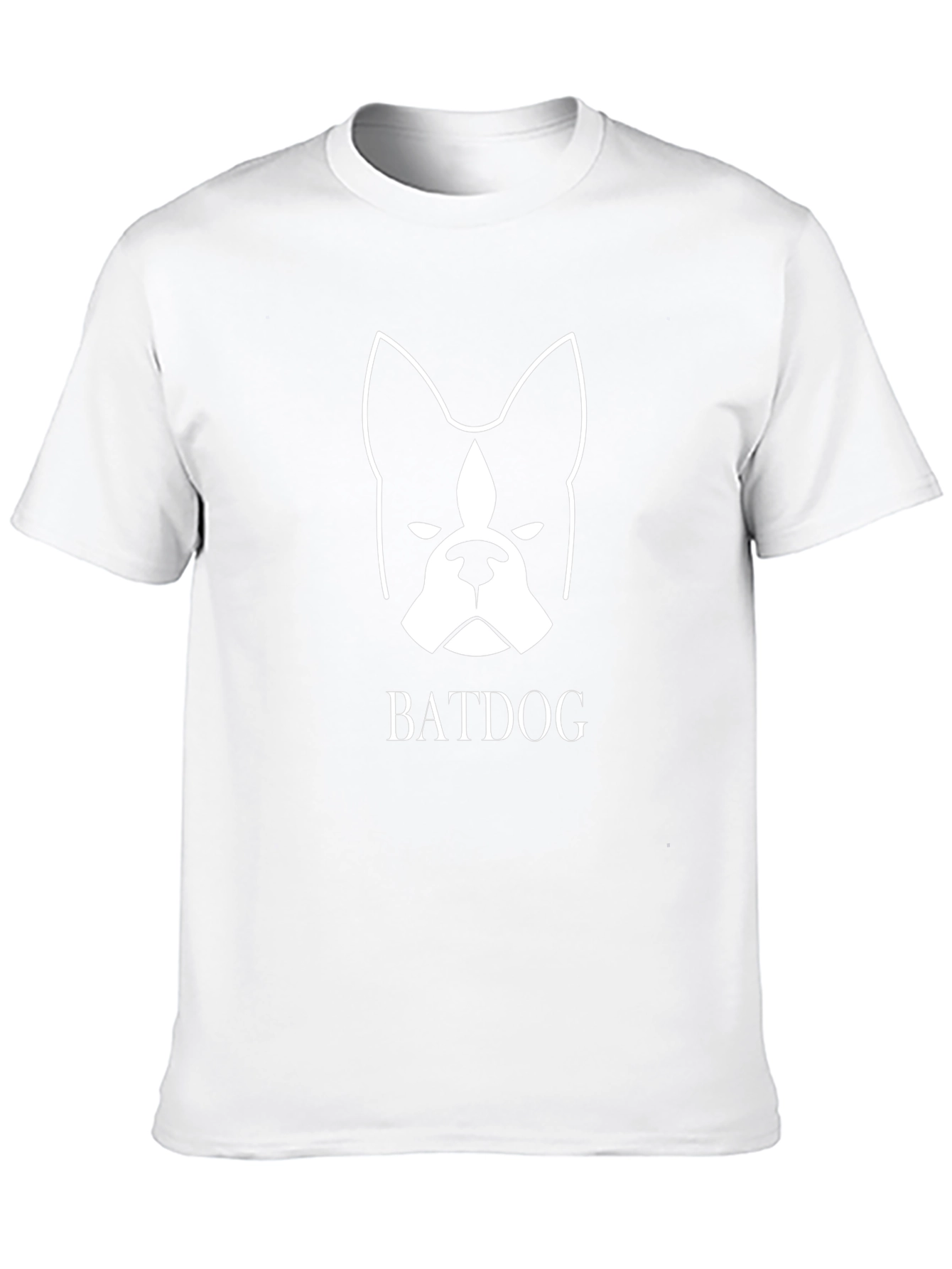 Batdog Graphic Tee - Black Cotton Blend