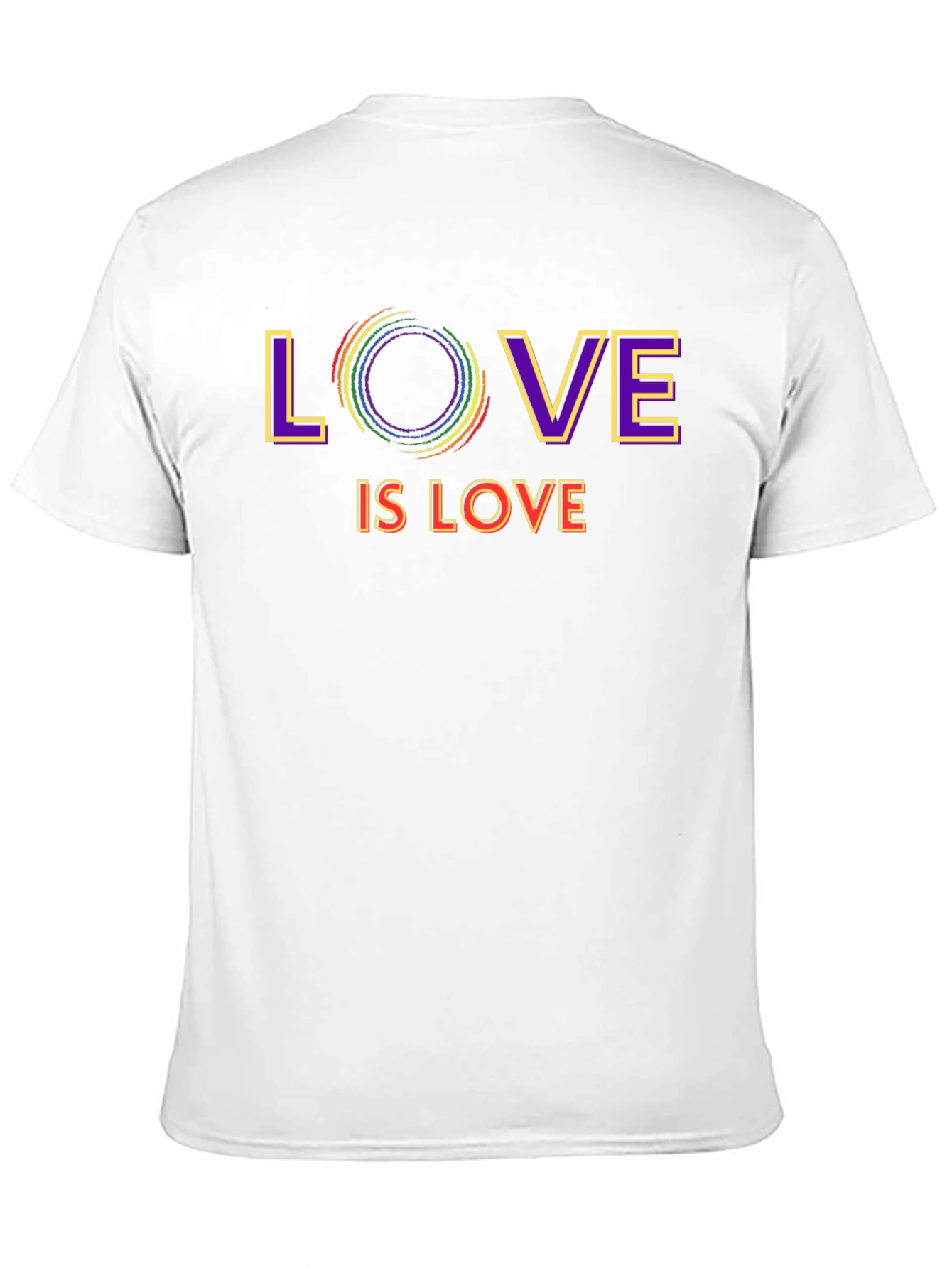 Love is Love LGBTQ+ Pride Graphic T-Shirt