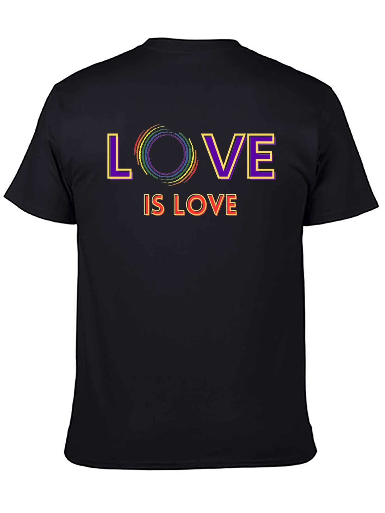 Love is Love LGBTQ+ Pride Graphic T-Shirt