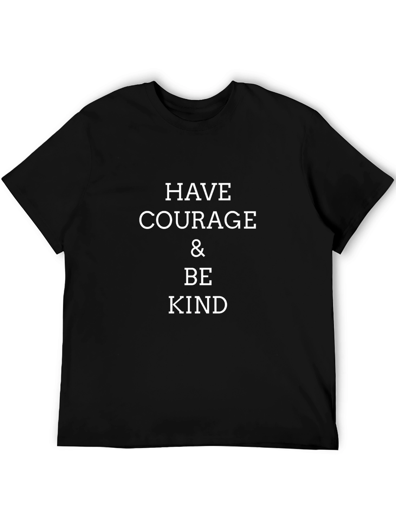Courage & Kindness Graphic Tee - Soft Cotton Blend