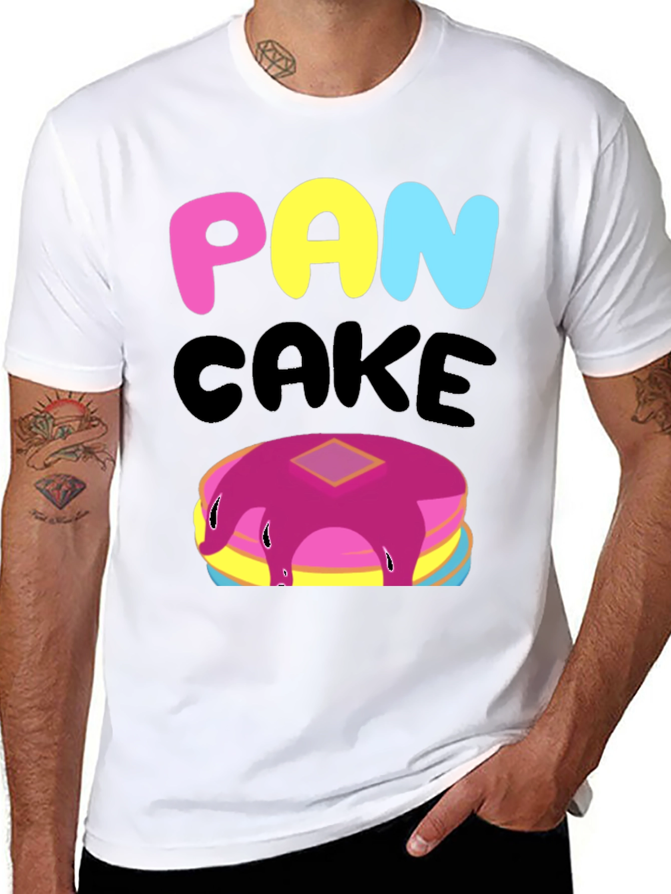 Pan Cake T-Shirt - Fun and Unique Graphic Tee