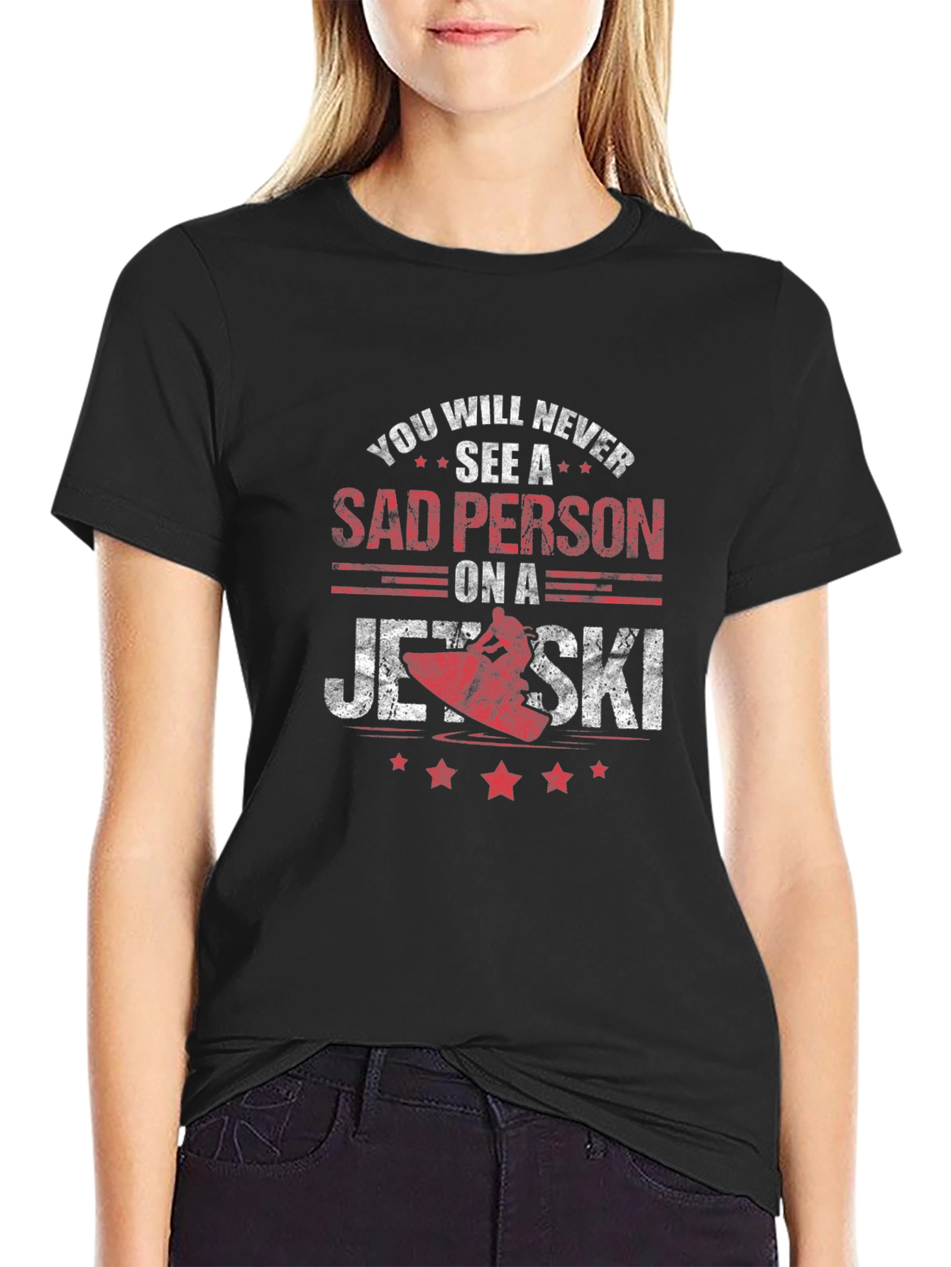 Sad Person Jet Ski T-Shirt